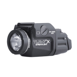 Streamlight - Latarka taktyczna LED na broń TLR-7X - 500 lumenów - Czarna