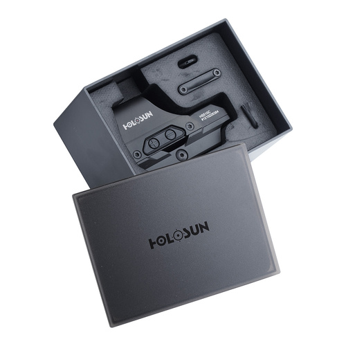 Holosun - Kolimator Open Reflex HS510C Multi Reticle - Solar Panel - Czarny