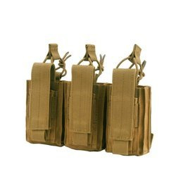 Condor - Ładownica Kangaroo Mag Pouch Gen II na magazynek AR-15 i pistoletowy - Potrójna - Coyote Brown - 191233-498