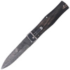 Mikov - Nóż sprężynowy Predator Damascus Wildcat Buffalo Horn 241-DR-1/KP - PMC 27 - Czarny - 129627