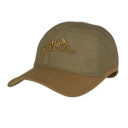 Helikon - Czapka z daszkiem Logo Cap - PolyCotton Ripstop - Adaptive Green / Coyote - CZ-LGC-PR-1211A