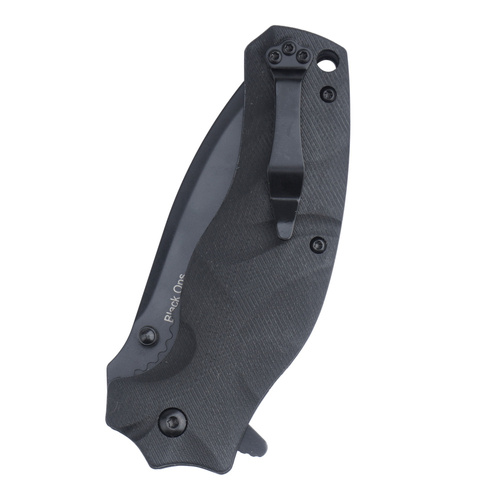 Smith&Wesson - Nóż składany EDC Black Ops Recurve - 8Cr13MoV - Czarny - 1147098