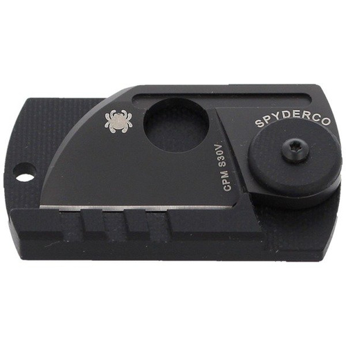 Spyderco - Nóż składany Dog Tag Folder CF/G-10 Laminate Black - C188CFBBKP