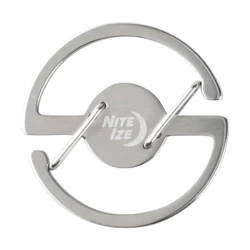 Nite Ize - Karabińczyk Medallion Key Carabiner - Stalowy - Srebrny - MKC-11-R3