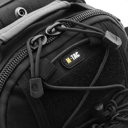 M-Tac - Torba Urban Line City Patrol Carabiner Bag - Poliester - Czarna - MTC-098-3-BK