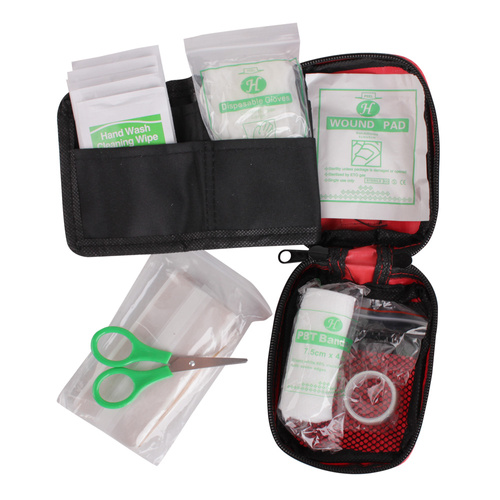 Mil-Tec - Apteczka z wyposażeniem First Aid Kit - Mini Pack - Czerwony - 16025810