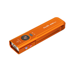 Fenix - Latarka brelok E06R Pro - 1600 lm - USB-C - UV/Laser - Orange - E06R.15112
