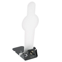 Umarex - Cel strzelecki reaktywny Target 3 - Sylwetkowy - 17cm - Stalowy - Biały - 3.2203