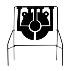 RazorGun - Obrotowe gongi strzeleckie 5w1 - Metal - Czarny - 110506