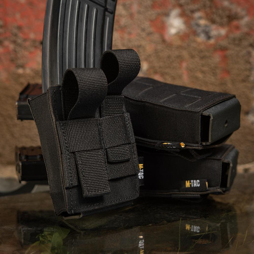 M-Tac - Ładownica elastyczna Laser Cut - AR/AK - Czarna - 10162002