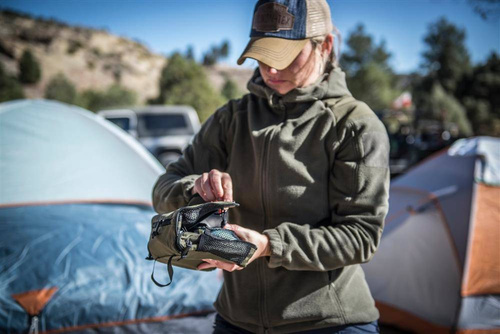 Helikon - Kosmetyczka Travel Toiletry Bag - Czarny / Pomarańczowy - MO-TTB-NL-2401A