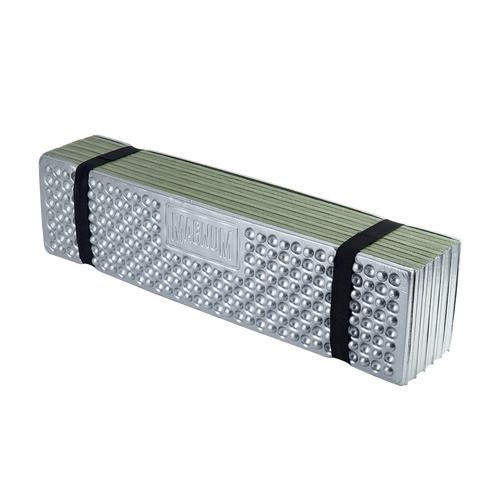 Magnum - Karimata do spania wojskowa Magnum Matte - 180 x 57 x 1 cm - Srebrny / Olivine - 92800412285