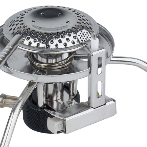 Mil-Tec - Turystyczny palnik gazowy składany z wężykiem - Gwint EN417 - 14911100