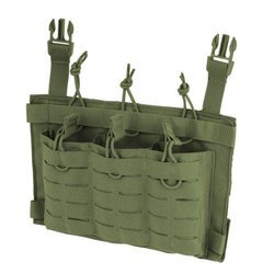 Condor - Panel z ładownicami AK/AR do kamizelki Vanquish VAS Triple Mag Panel - Olive Drab - 221152-001