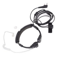 Laryngofon regulowany MC-10 do radiotelefonów BaoFeng - Wtyk Kenwood