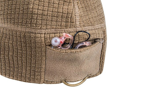 Helikon - Czapka Range Beanie - Grid Fleece - Olive Green - CZ-RBN-FG-02