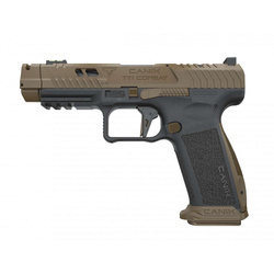 Canik - Pistolet TP9 TTI Combat - Taran Tactical Innovations - 9x19 Para - Czarny/Coyote Brown