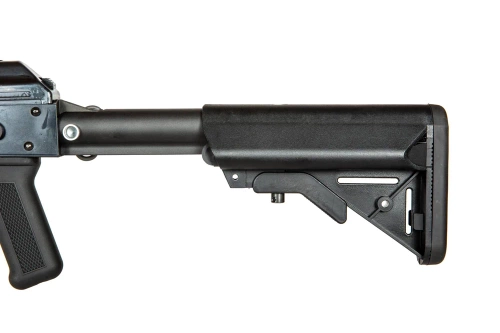 WE - Replika ASG karabinka AKM PMC WE-R015 - Gas Blow-Back - Open Bolt - Stalowa - Czarna - WET-02-002323