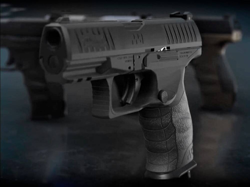 Umarex - Pistolet RAM na kule gumowe Walther PPQ M2 T4E kal .43 - Tungsten Gray - 2.4759