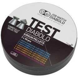 JSB - Śrut do wiatrówki Match Diabolo Test Middle Weight - .177 - 350 szt. (7x50 szt.) - 002002-350