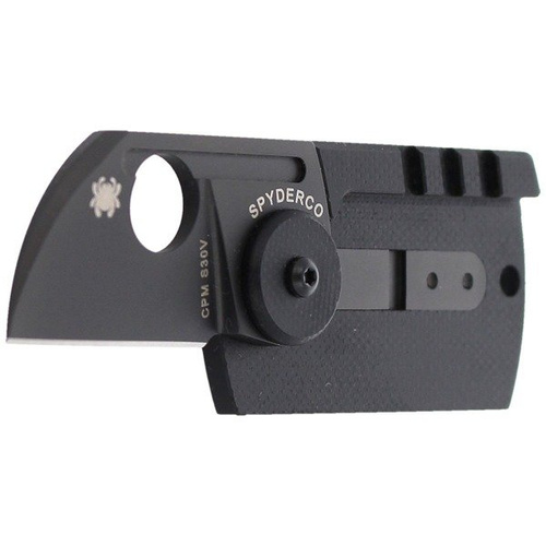 Spyderco - Nóż składany Dog Tag Folder CF/G-10 Laminate Black - C188CFBBKP