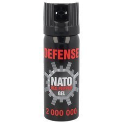 Gaz pieprzowy Defence Nato - Żel - Stożek - 50 ml - 40050-C