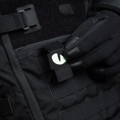 M-Tac - Naszywki odblaskowe Tiger Eyes Laser Cut - Para - Czarne - 51140002