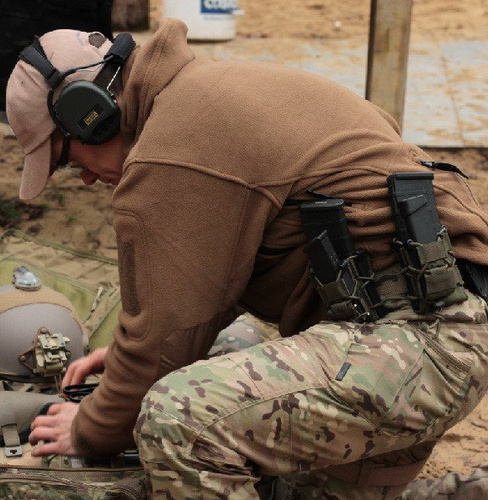 Helikon - Bluza polarowa Patriot Double Fleece - Czarna - BL-PAT-HF-01