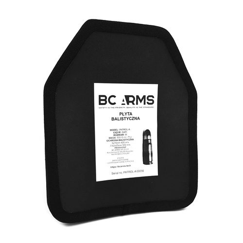BC ARMS - Płyta balistyczna Patrol A K2+ - BCA-PATROL-A