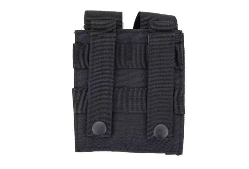 GFC Tactical - Podwójna ładownica pistoletowa - MOLLE - Nylonowa - Czarna - GFT-19-001406