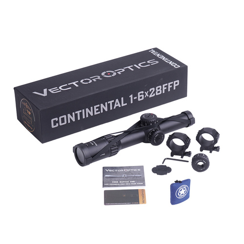 Vector Optics - Luneta biegowa Continental 1-6x28 - 34 mm - First Focal Plane - SCFF-31