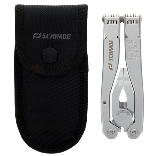 Multitool Schrade Tough Tool - 20 narzędzi - Srebrny - 1182534