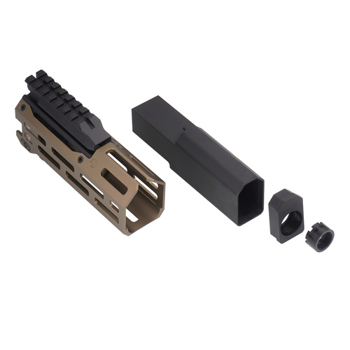 Strike Industries - Łoże M-LOK do CZ Scorpion EVO Strike 6" Handguard - FDE - SI-CEVO-HG-6-FDE