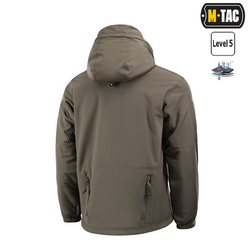 M-Tac - Kurtka Softshell z podpinką polarową - Oliwkowa - MTC-SJWL-OD