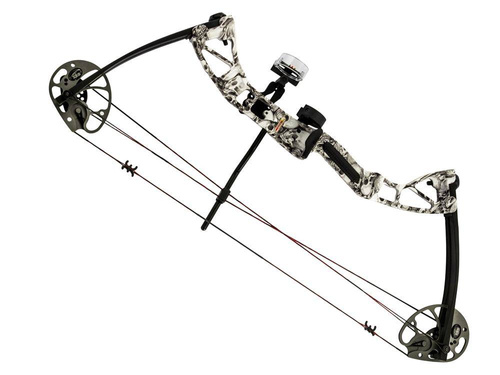 Poe Lang - Łuk bloczkowy Rex - 15-55 lb - 28" - Skull Camo - CO-029M