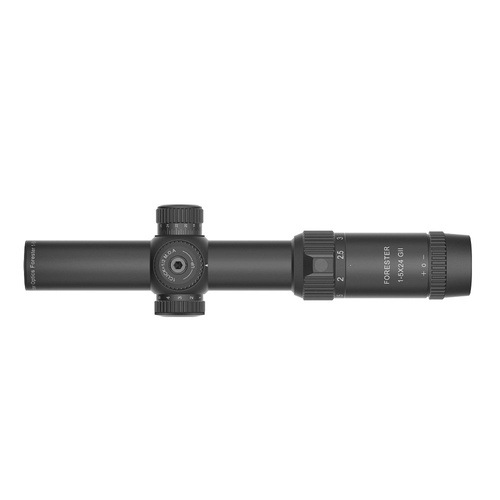 Vector Optics - Luneta biegowa Forester 1-5x24IR - 30 mm - SFP - Czarny - SCOC-03