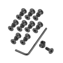 Vekt Defense - Zestaw zapasowych śrub KeyMod z nakrętkami - 10 szt. - SCKRS