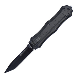 Smith&Wesson - Nóż składany Assisted Opening OTF - AUS-8 - Tanto - Czarny - SWOTF9TB