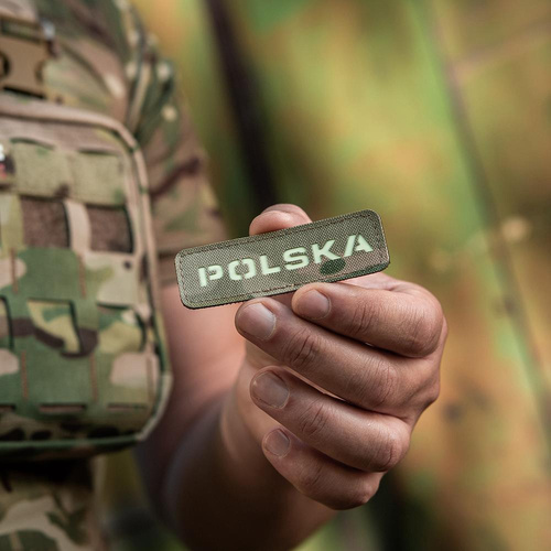M-Tac - Naszywka Polska 25х80 - Laser Cut Fluorescencyjna - Multicam / Lum - 51004208
