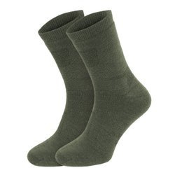 Mil-Tec - Skarpety Merino - 2 Pary - Olive Drab - 13006301