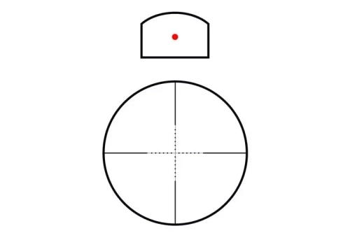 Theta Optics - Luneta Rhino z kolimatorem Micro - 4x32 - Czarny - THO-10-011608
