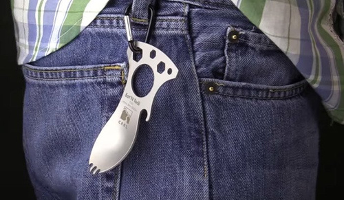 CRKT - Niezbędnik Eat'N Tool Bead Blast - CR9100C