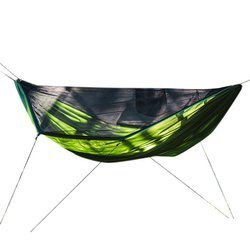 Lesovik - Hamak turystyczny DRAKA z moskitierą i zawieszeniem SNEKA - Treetop Green