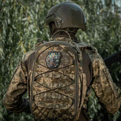 M-Tac - Naszywka Zero Tolerance - PVC - Szary - 51348042