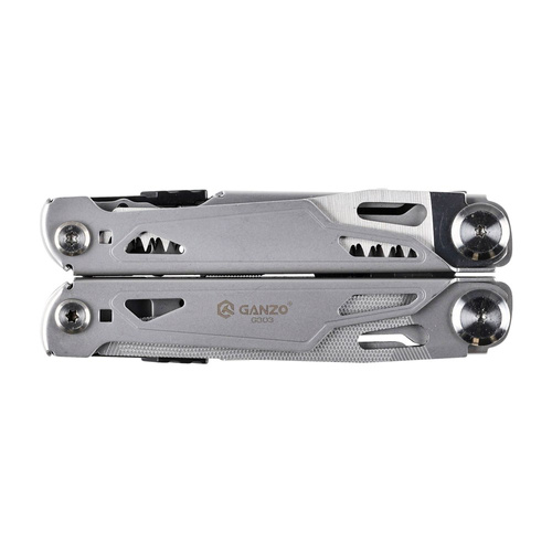 Multitool Ganzo G303 z zestawem bitów - 14 narzędzi - Srebrny - G303