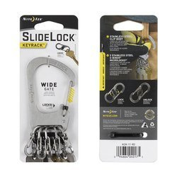 Nite Ize - Karabinek na klucze SlideLock KeyRack - Stalowy - KCK-11-R3