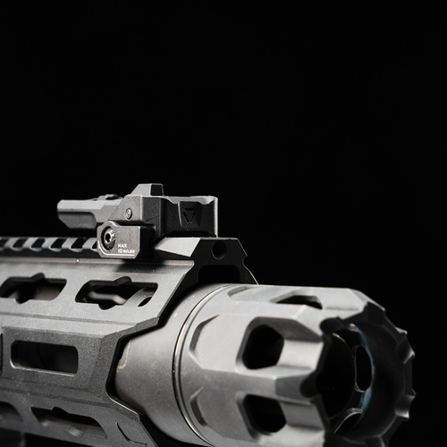 Strike Industries - Celownik przeziernikowy Strike Polymer Backup Sights - Składany - Picatinny - Czarny - SI-SPBUS
