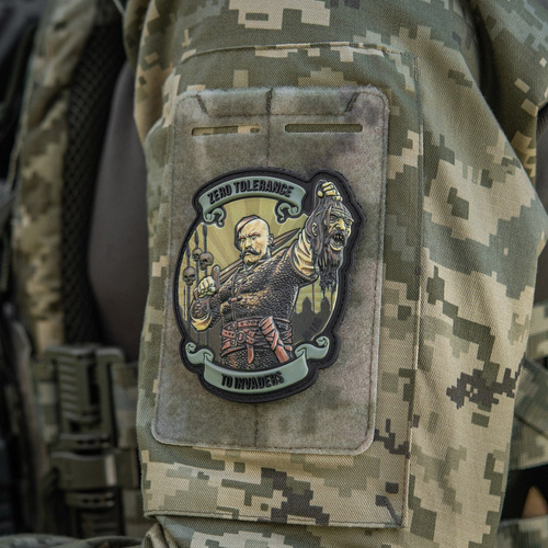 M-Tac - Naszywka Zero Tolerance - PVC - Oliwkowy - 51348043