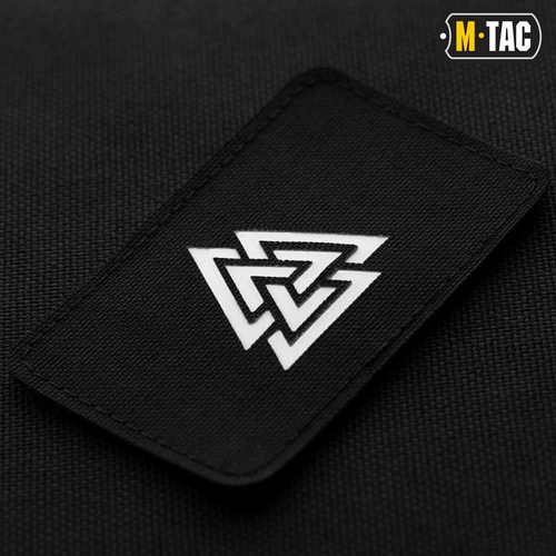 M-Tac - Naszywka Laser cut Valknut pozioma - Czarny - 51164299
