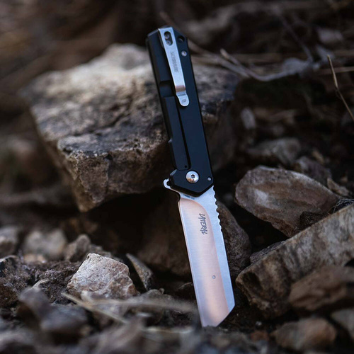 Schrade - Nóż składany EDC Lateral Folder - AUS-8 - Ciemnozielony - 1159291